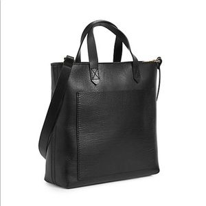 Madewell Small Leather Zip-Top Transport Crossbody